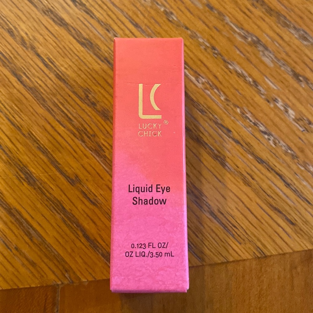Lucky chick liquid eye shadow in Rose Quartz